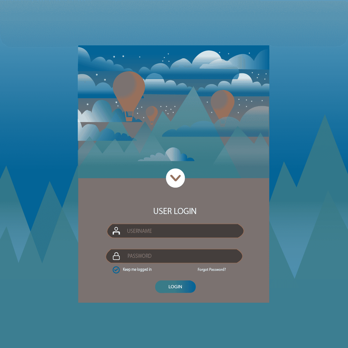Login Page Design